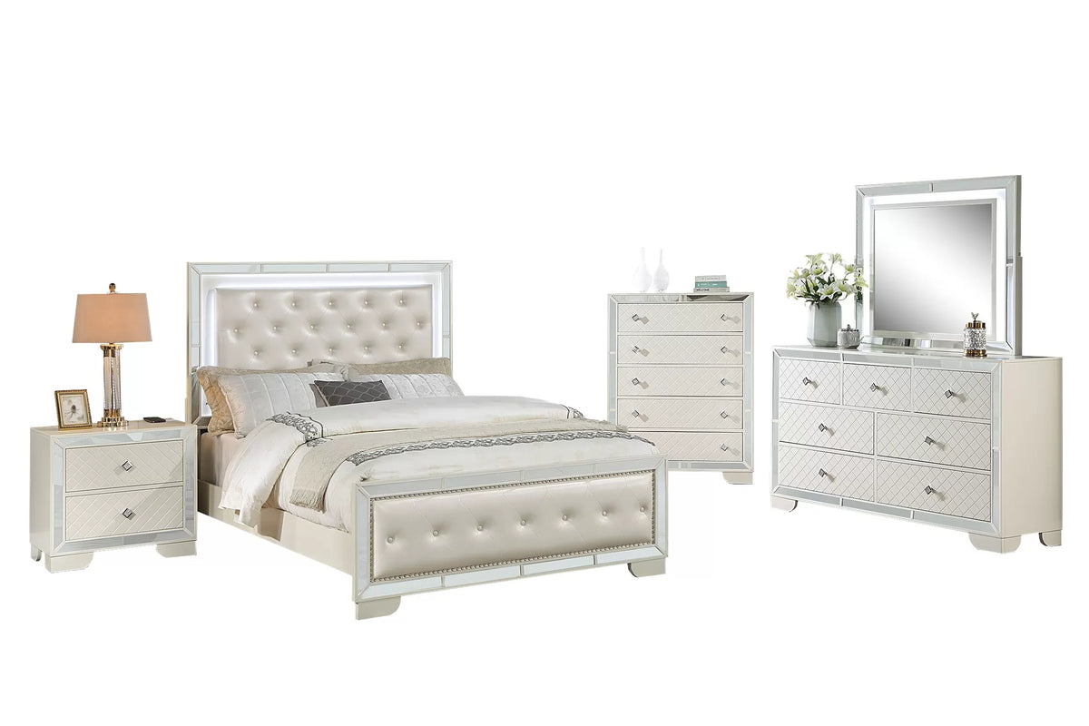Bed – Built-In LED Lights (F9643)