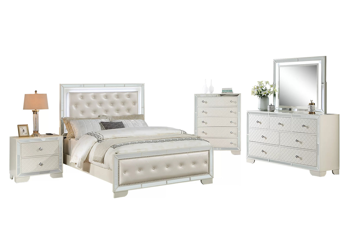 Bed – Built-In LED Lights (F9643)