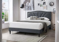 Bed – Platform Bed – Charcoal (F9654)