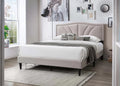 Bed – Platform Bed – Light Brown (F9655)