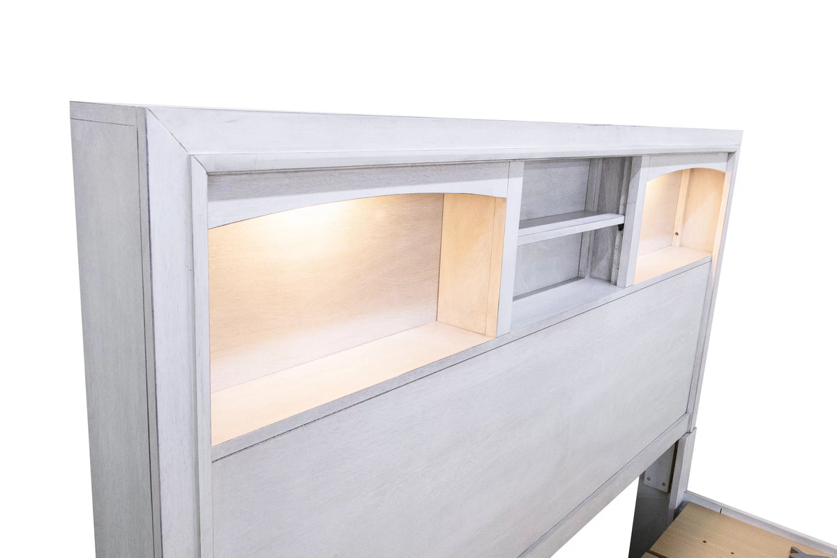 Bed – Platform Bed W/ Built-In LED Lights (F9674)