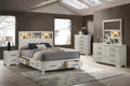 Bed – Platform Bed W/ Built-In LED Lights (F9674)