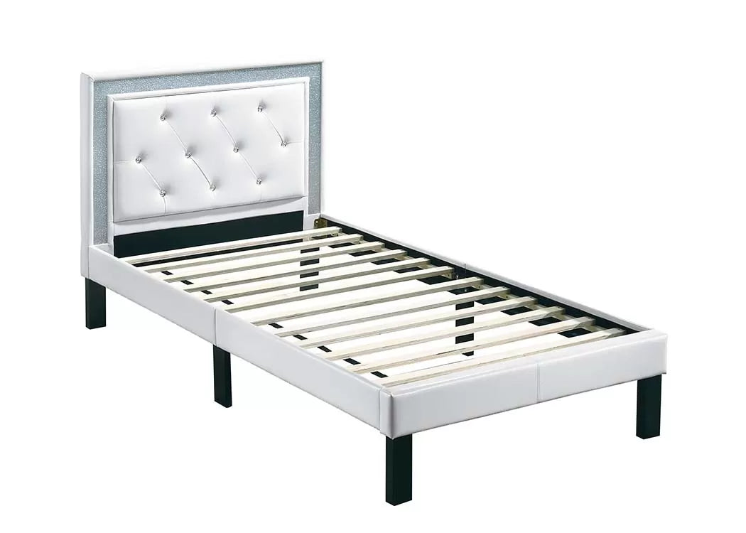 Bed – Platform Bed – White (F9678)