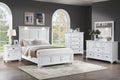 Bed – Platform Bed W/ Built in LED Reading Lights (F9682)