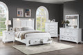 Bed – Platform Bed W/ Built in LED Reading Lights + Underbed Drawers (F9683)