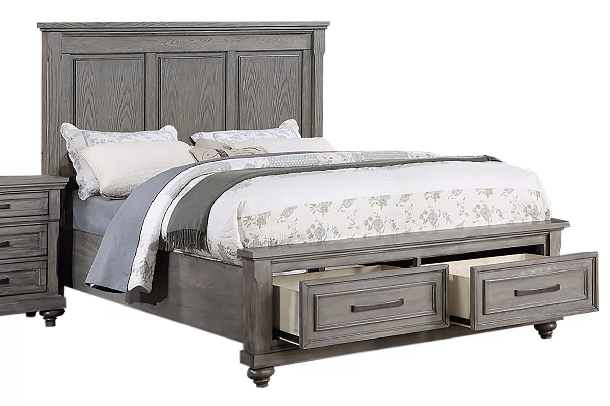 Bed – Platform Bed + Underbed Drawers (F9686)