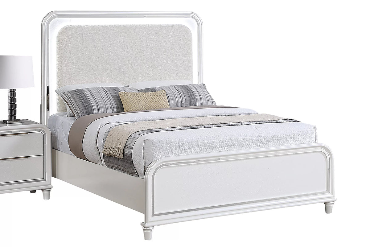 Bed – Platform Bed W/ Built in LED Lights (F9688)