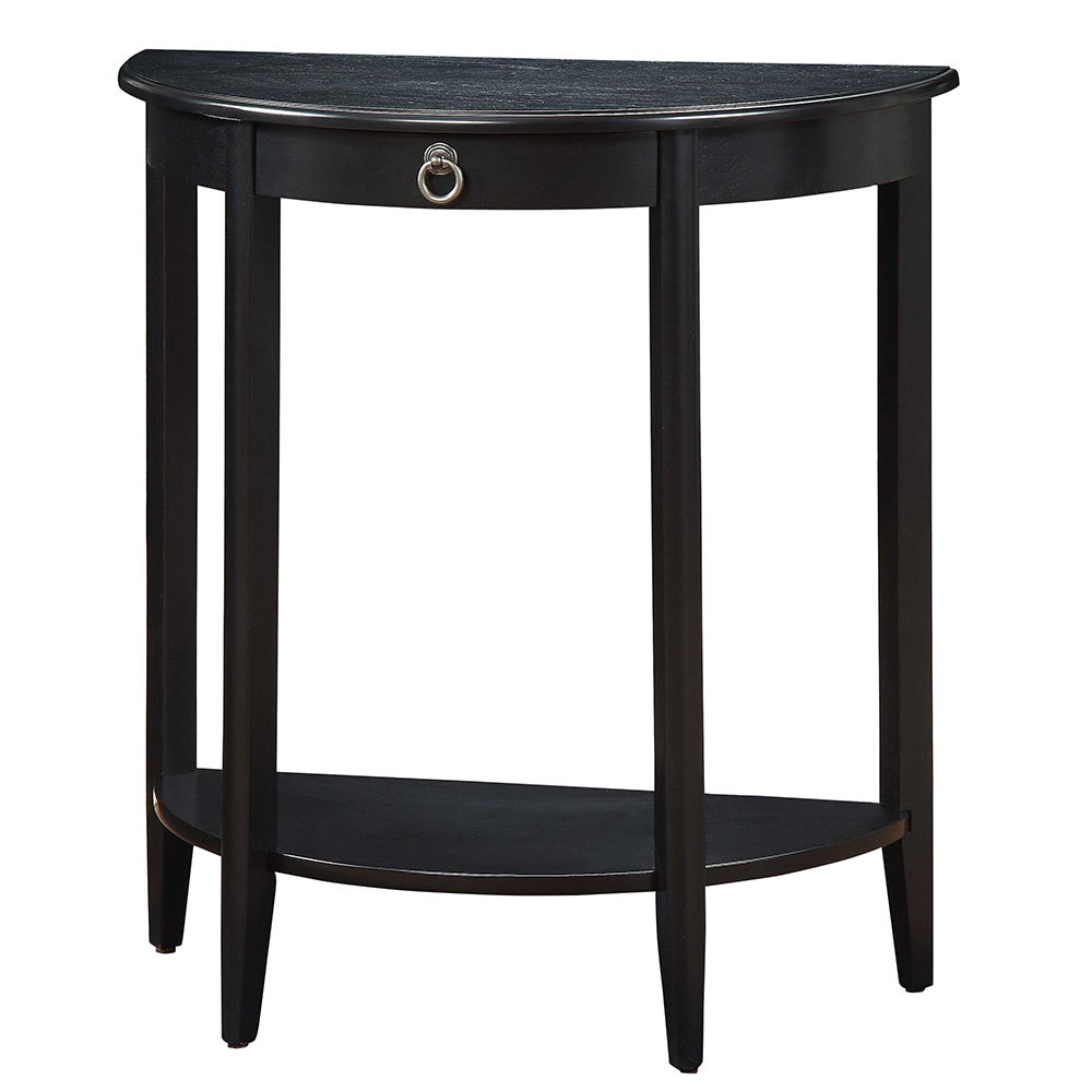 Justino II - Console Table - Black
