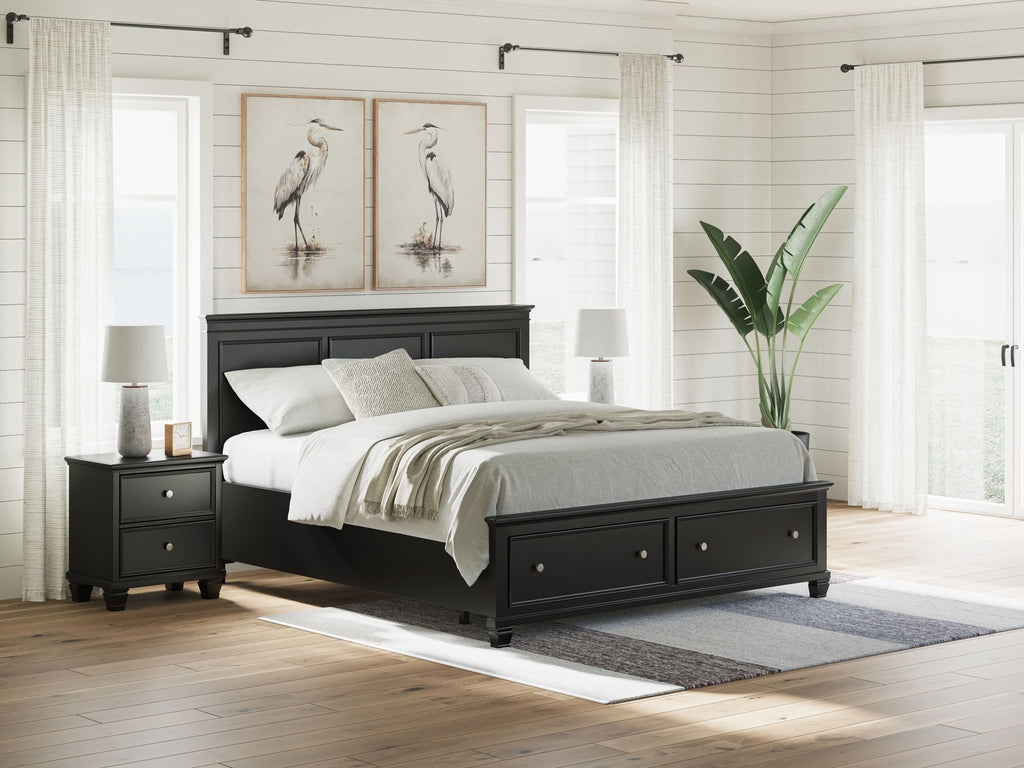 Lanolee - Panel Bed