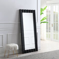 Dara - Floor Mirror - Black