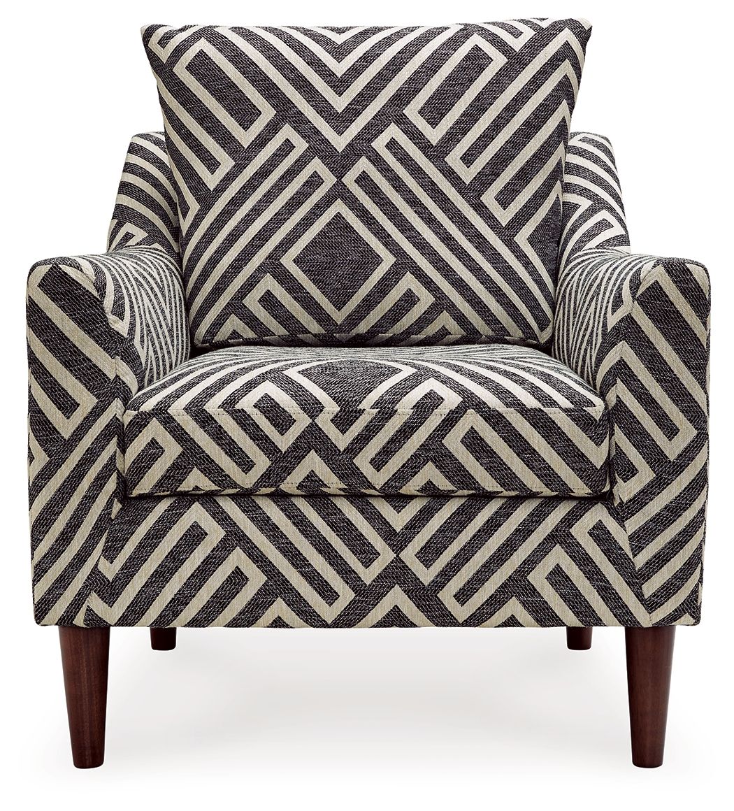 Morrilton Next-Gen Nuvella - Accent Chair - Natural / Charcoal