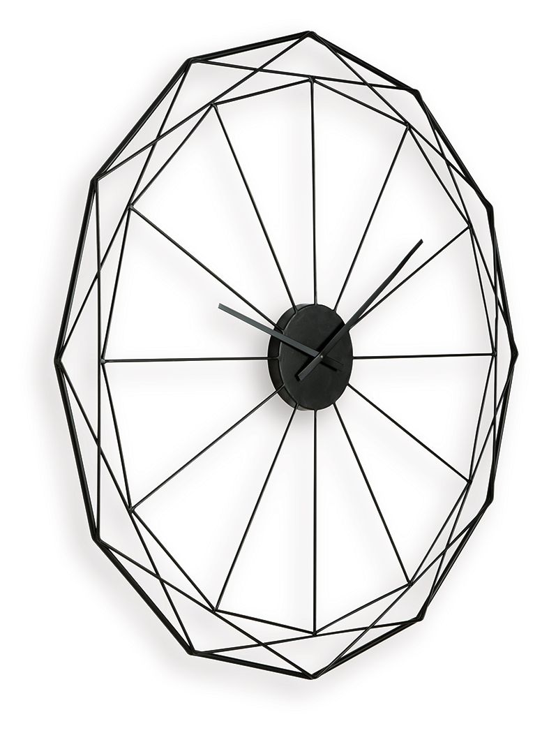 Arkthorne - Wall Clock - Black
