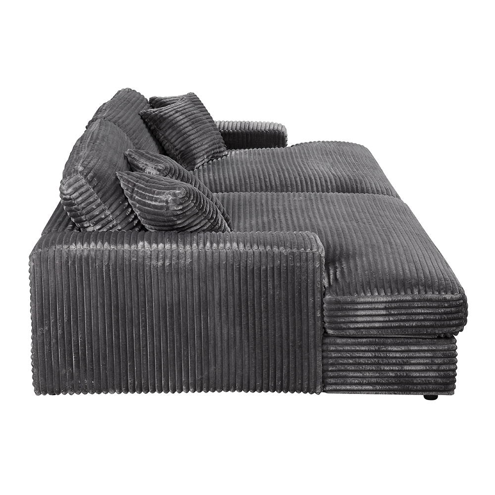 Hilde - Sectional Sofa With 4 Pillows