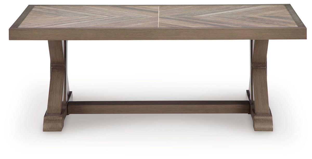 Laguna Heights - Rectangular Cocktail Table - Beige