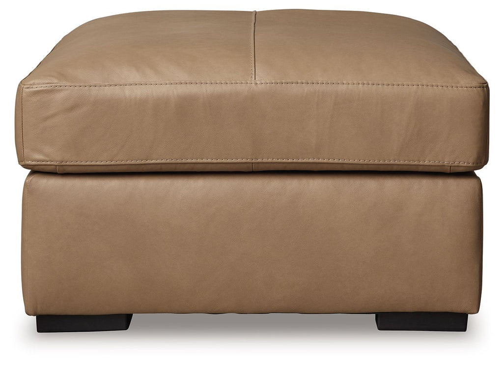Bandon - Oversized Accent Ottoman - Toffee