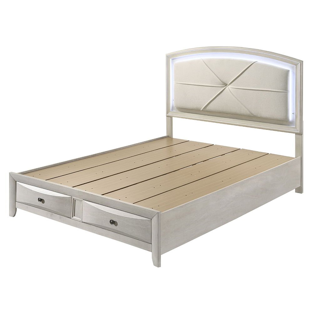 Ramondi - Bed With Storage & LED