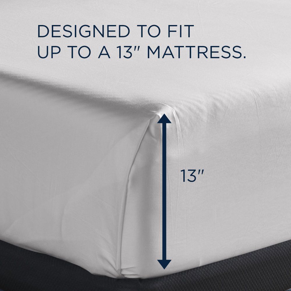 Linens - Tempur Luxe Egyptian Cotton Sheet Set - White