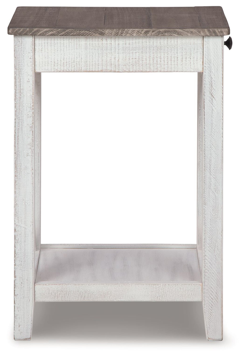 Adalane - Accent Table - White / Gray