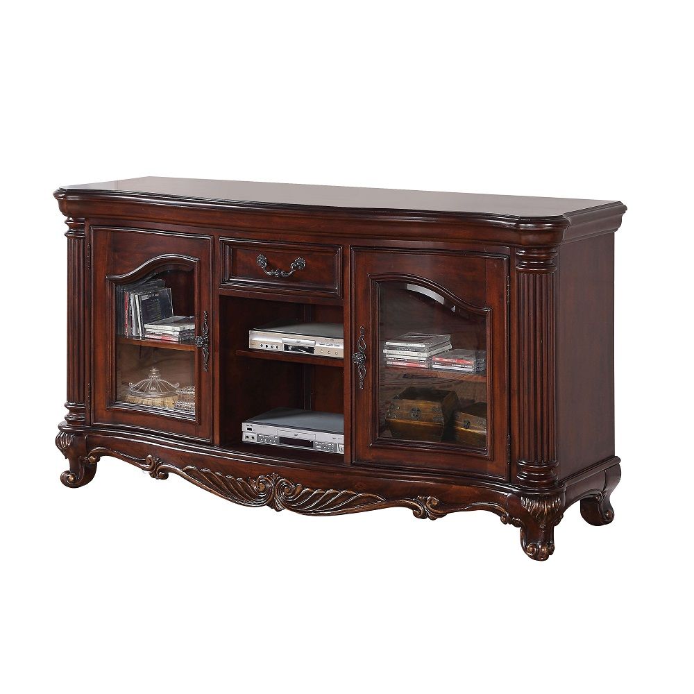 Remington - TV Stand - Brown Cherry
