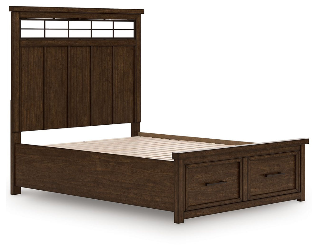 Taffenbrook - Panel Storage Bed