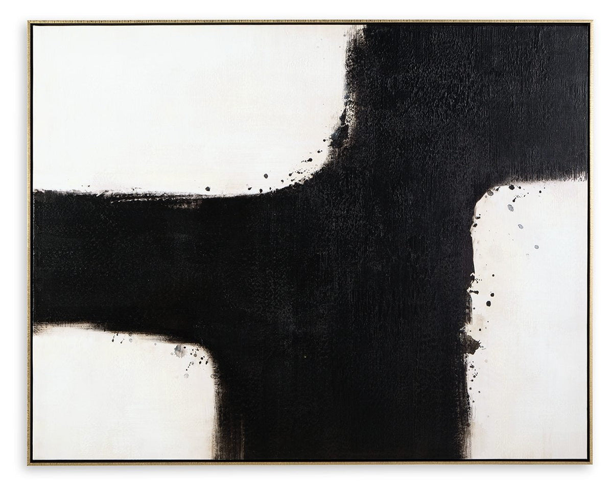 Reighlea - Wall Art - Black / White