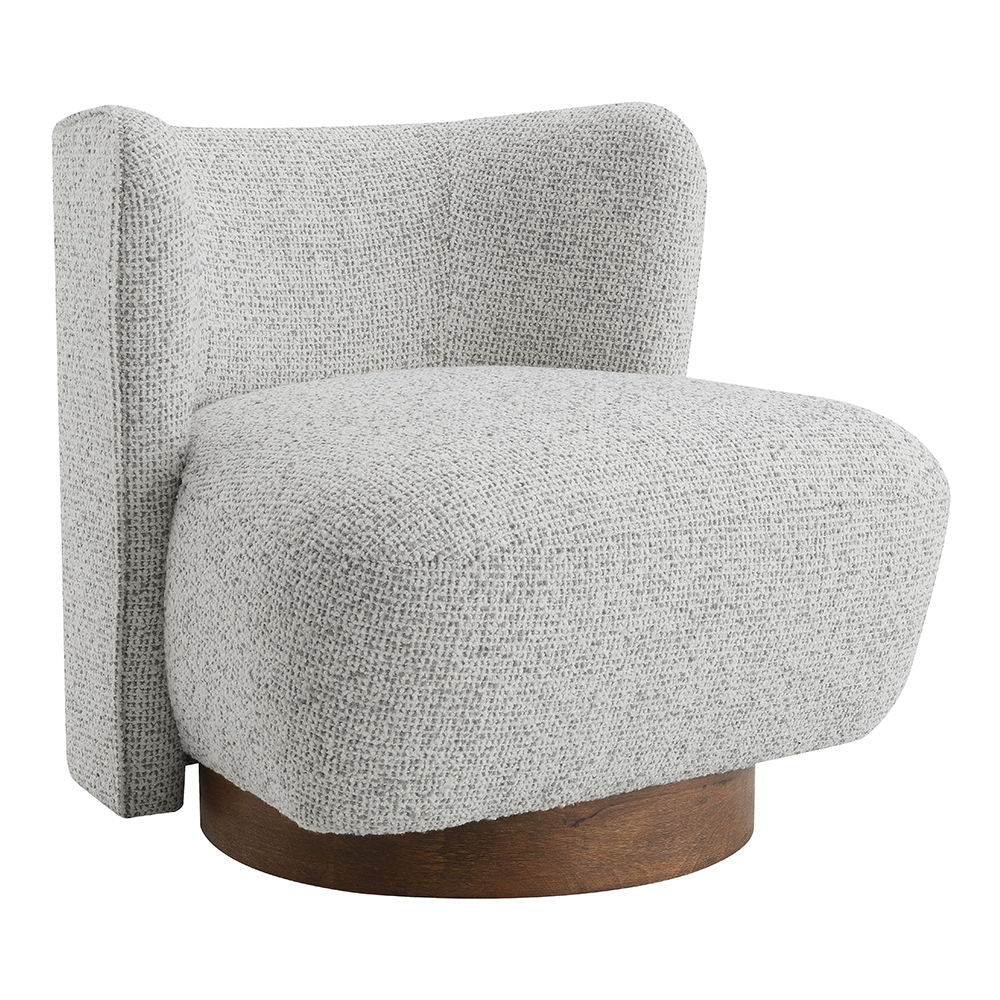 Lisa - Accent Chair - Gray Tweed