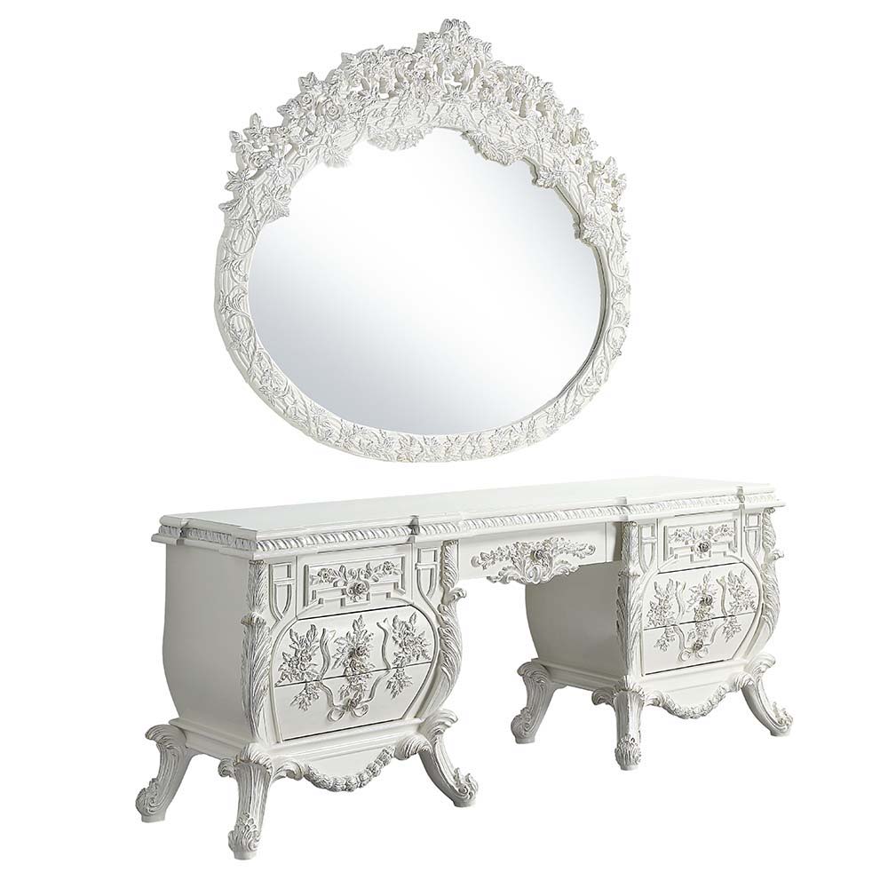 Vanaheim - Vanity Desk - Antique White