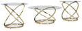 Crimonti - Occasional Table Set (Set of 3) - Champagne