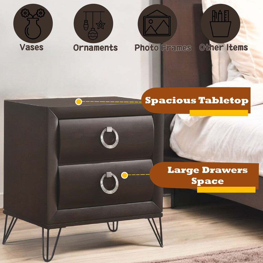 Tablita - Nightstand - Dark Merlot