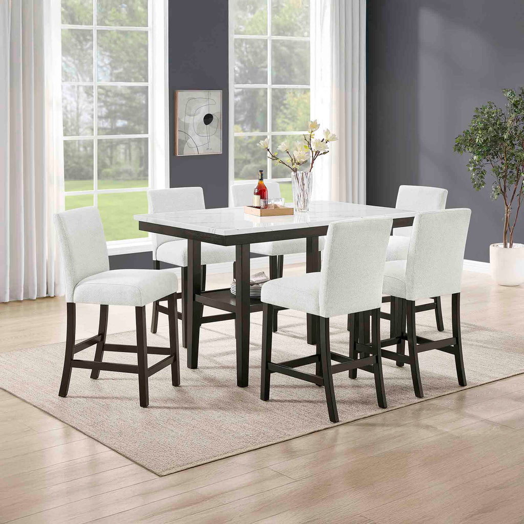 Carissa - Rectangle Counter Dining Set