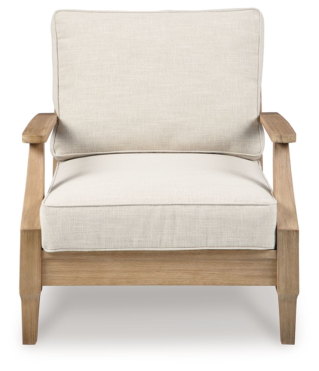 Carter Hall - Lounge Chair With Cushion - Beige