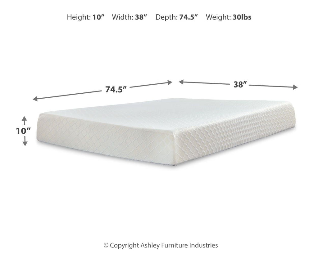 10 Inch Chime Memory Foam - Firm Memory Foam Mattress