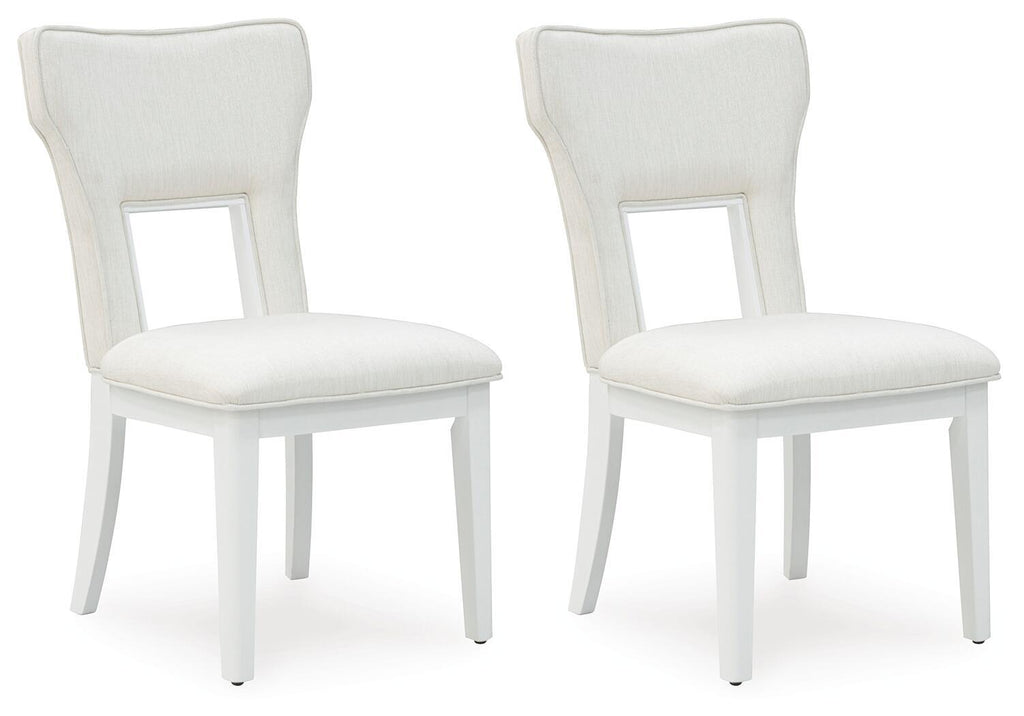 Chalanna - Dining Upholstered Side Chair (Set of 2) - White