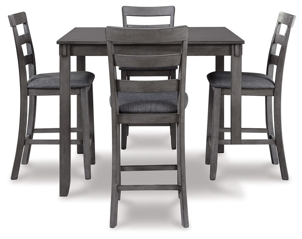 Bridson - Square Counter TBL Set (Set of 5) - Gray