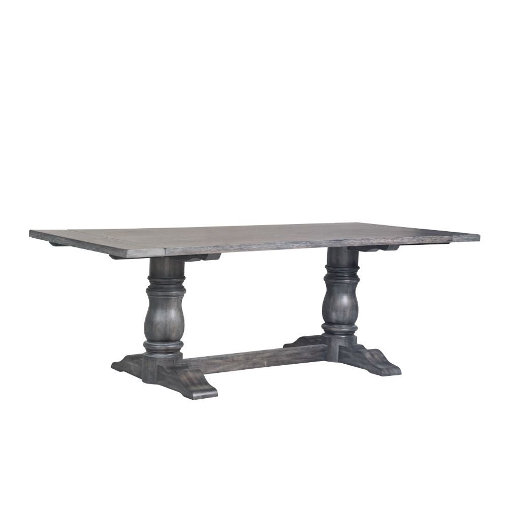 Leventis - 30" Dining Table - Weathered Gray