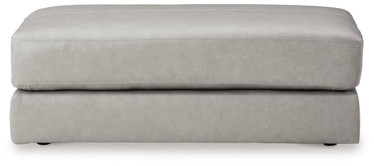 Amiata - Oversized Accent Ottoman - Glacier