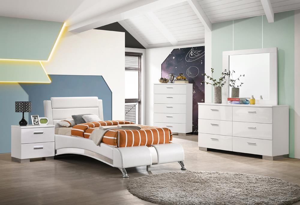 Felicity - Upholstered Platform Bed