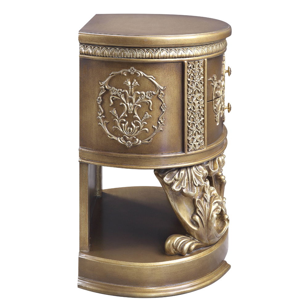 Constantine - Nightstand - Brown & Gold