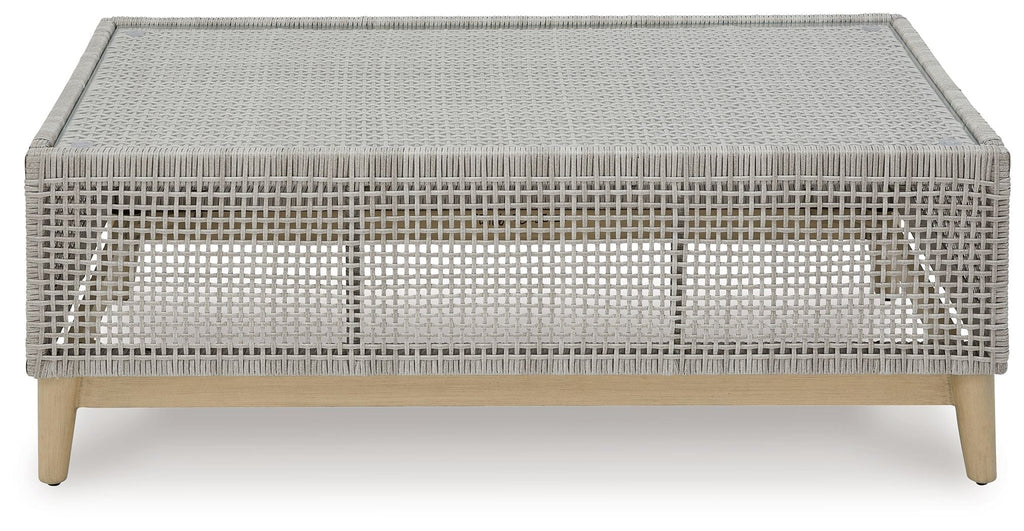 Seton Creek - Rectangular Cocktail Table - Gray