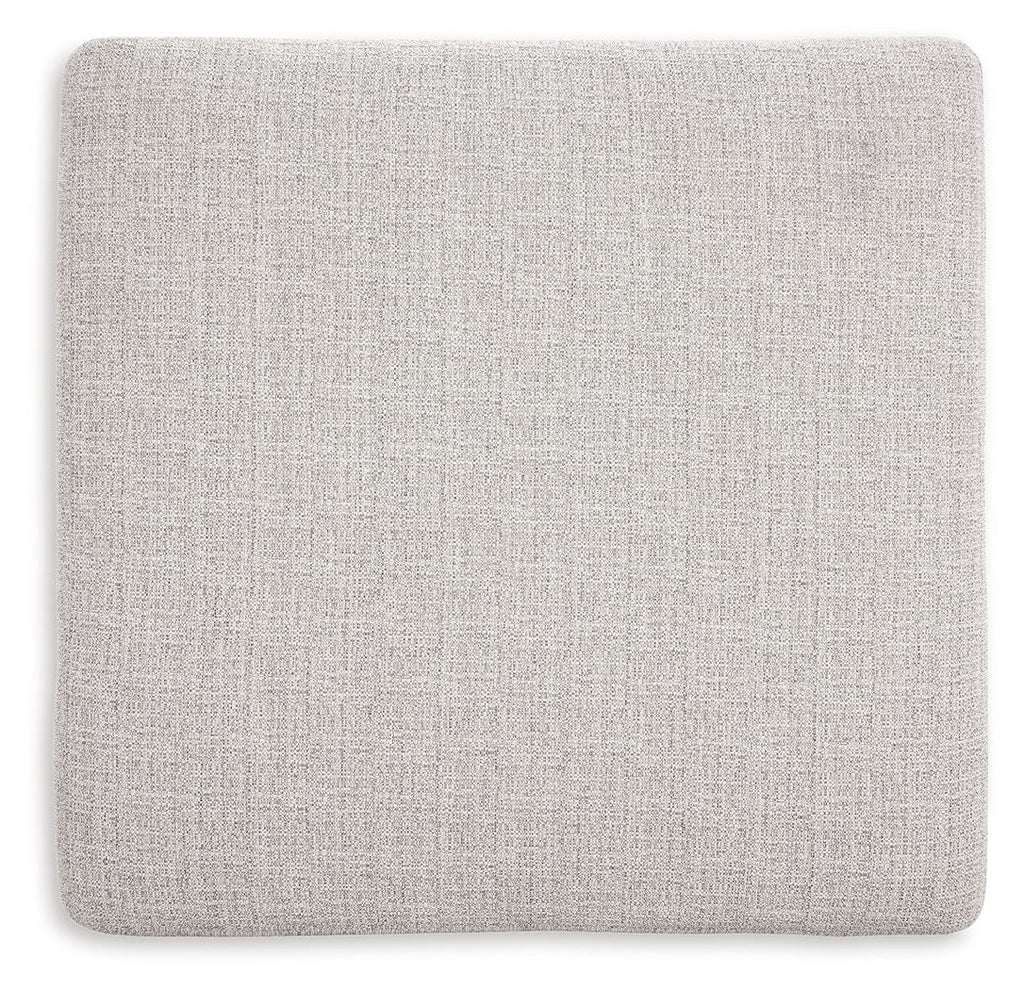 Koralynn - Oversized Accent Ottoman - Stone