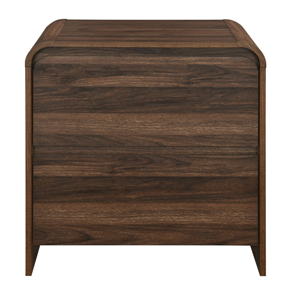 Mara - Two Drawer End Table / Bedside Table