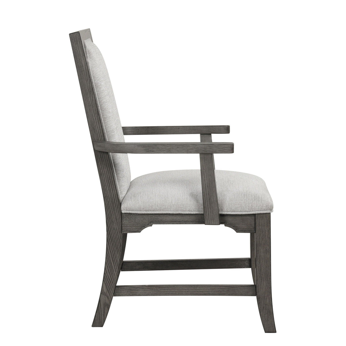 Lisbon - Dining Arm Chair (Set of 2) - Gray