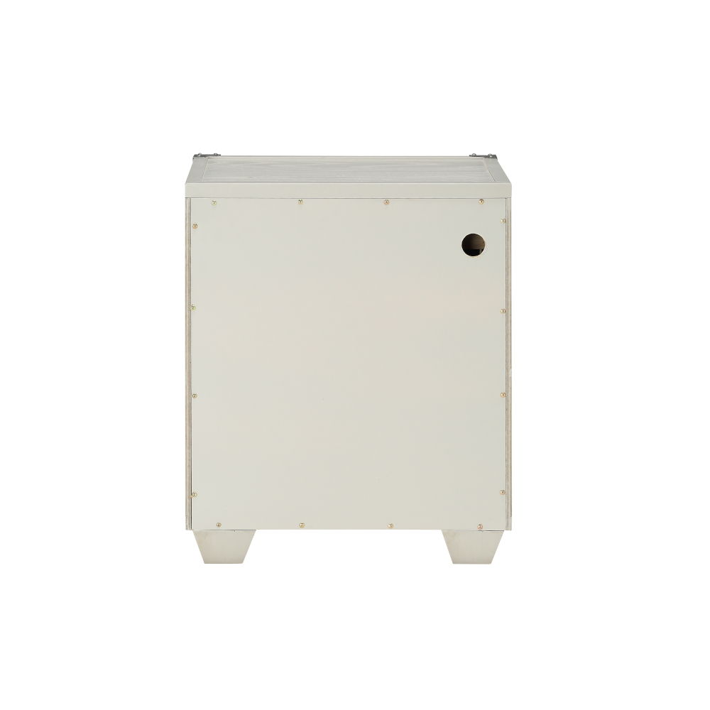 Orchest - Nightstand With USB - Gray