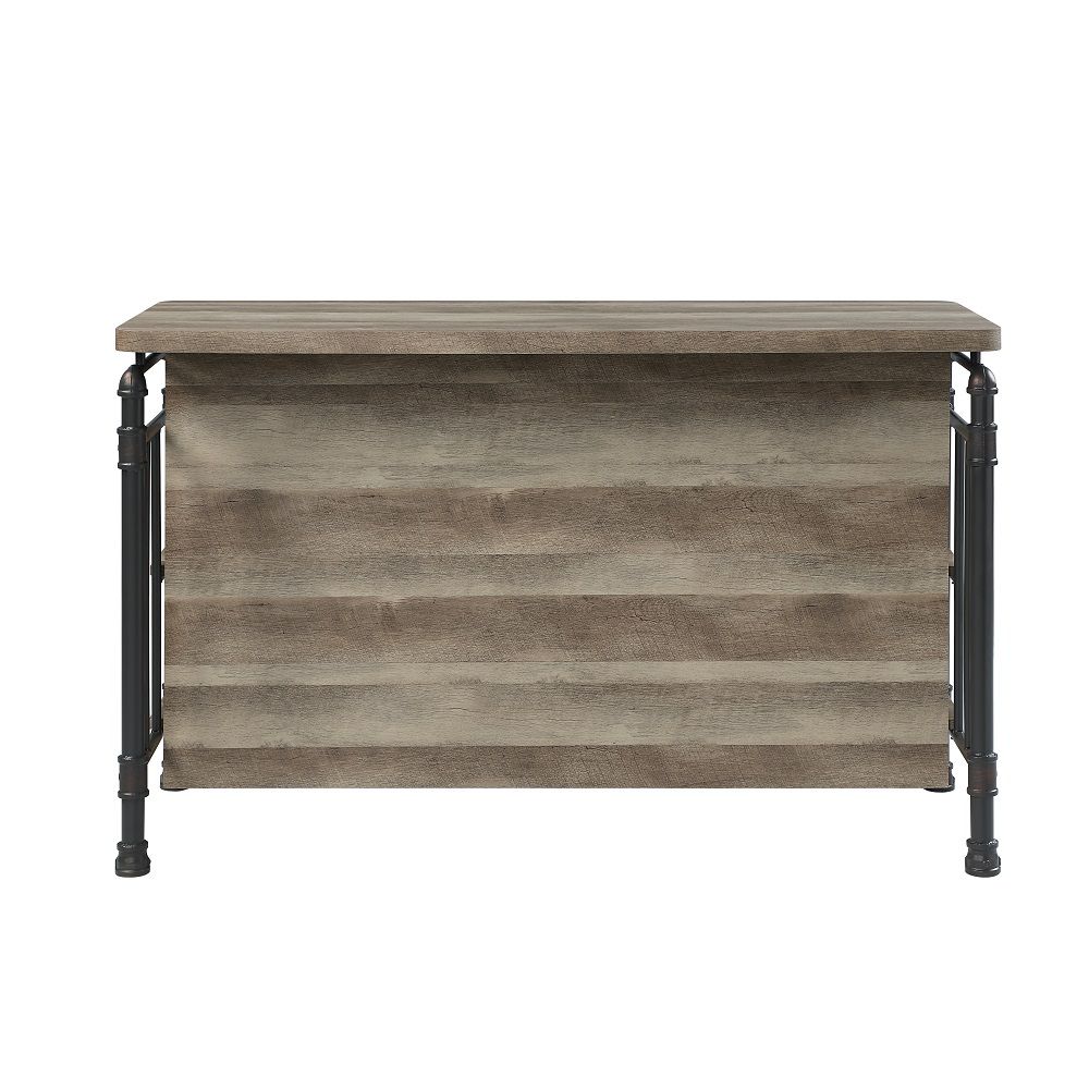 Edina - Counter Height Table - Antique Oak & Sandy Gray