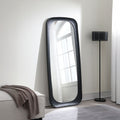 Izusa - Floor Mirror - Black