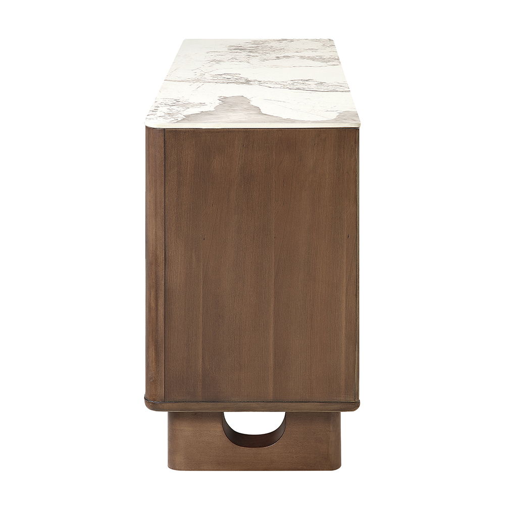 Harvey - Server With Ceramic Top - Walnut