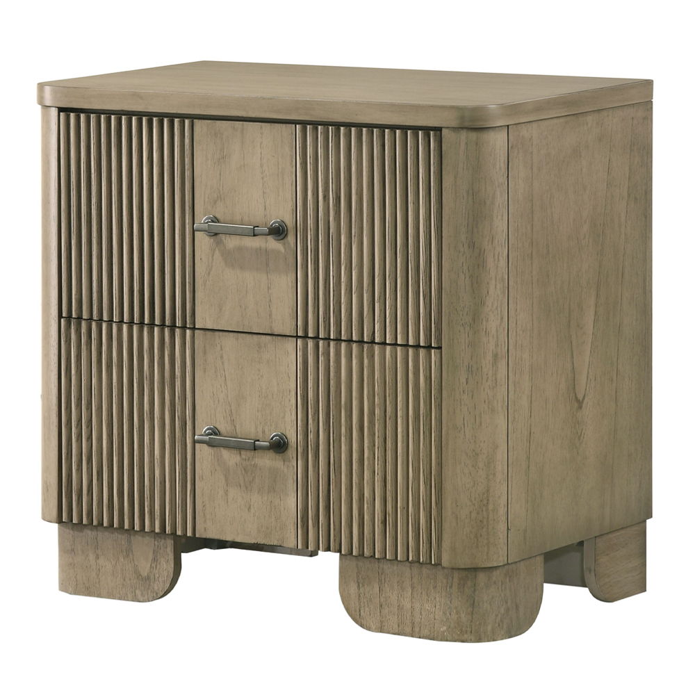 Lakkari - Nightstand - Antique Oak