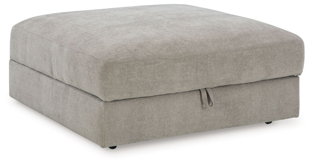 Aslan Court - Ottoman With Storage - Pebble
