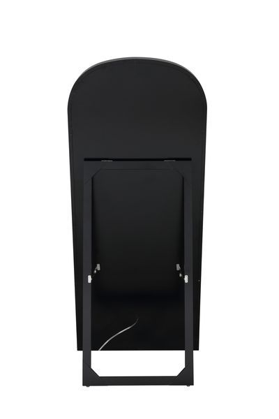 Noralie - Floor Mirror - Mirrored & Faux Diamonds