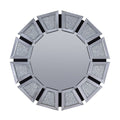 Noralie - Accent Mirror - Mirrored, Faux Diamonds